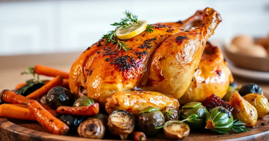 Juicy Roasted Chicken Recipe