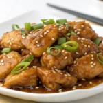 Receta de pollo al estilo chino con salsa de soja y miel