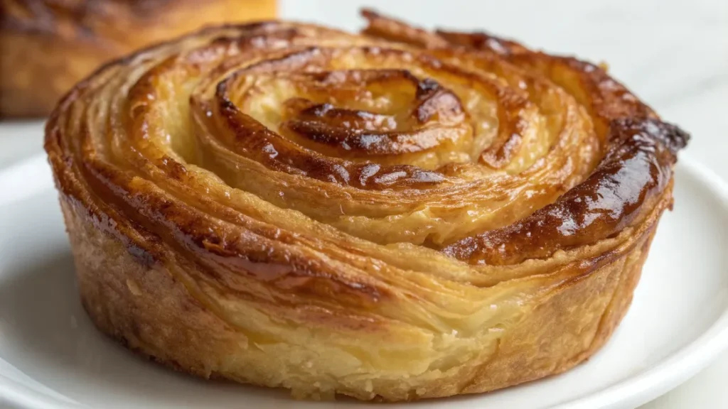 Kouign-amann Express doré et feuilleté, pâtisserie française rapide et sucrée