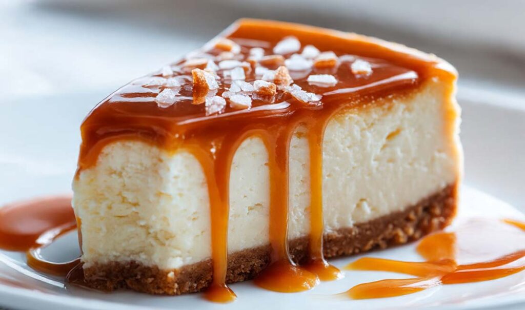 Gesalzener Karamell-Käsekuchen – Cremig, Süß und Perfekt Ausbalanciert