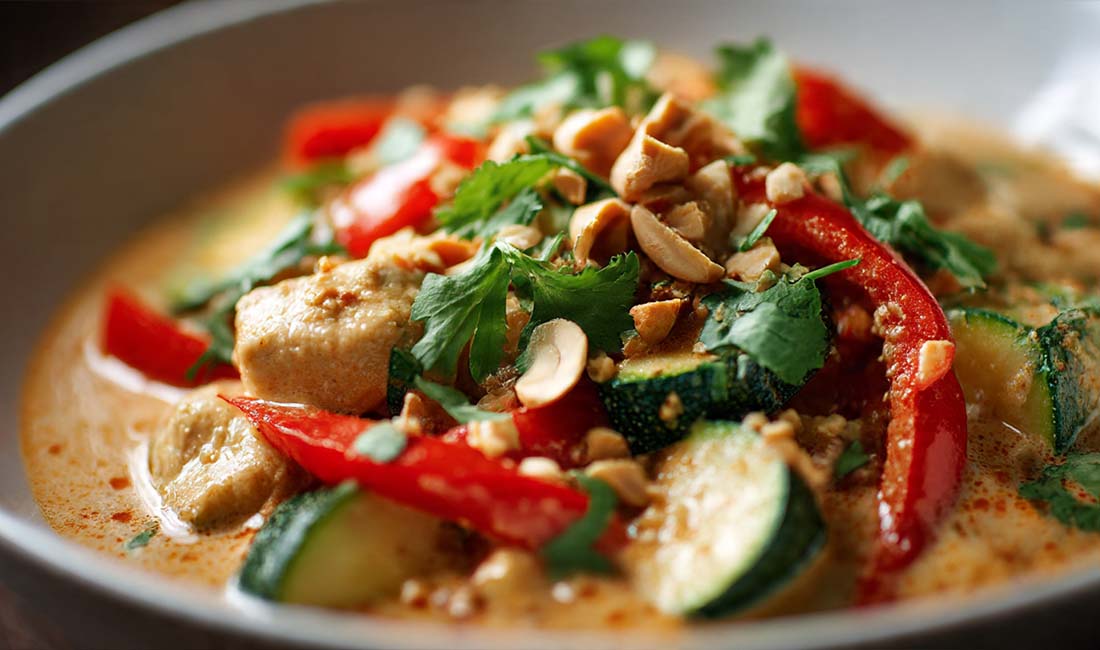 Panang Hähnchen Curry – Authentisch und Aromatisch