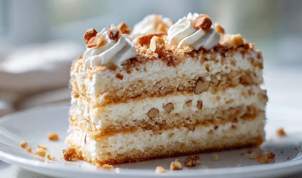 Sahne Nuss Torte – Cremig, Nussig und Einfach